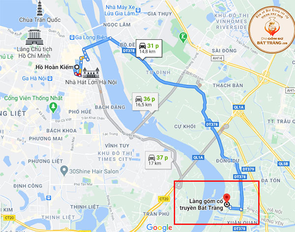 Làng gốm Bát Tràng ở đâu? Du lịch Bát Tràng thế nào? Bản đồ làng gốm Bát Tràng