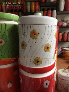 Vại Muối Dưa Cà Bằng Gốm Sứ hay Bình Thủy Tinh