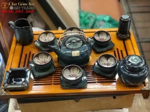 Ấm Chén Bát Tràng Giá Xưởng Tại Chợ Gốm