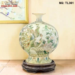 Bình Hút Lộc Dáng Vuốt Công Danh Phú Quý H30 - Mã TL361