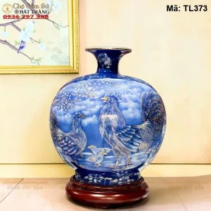 Bình Hút Lộc Kim Kê Đại Cát H40 - Mã TL373