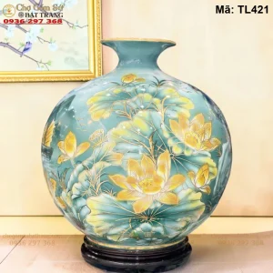 Bình Hút Lộc Thuận Buồm Xuôi Gió Xanh H35 - Mã TL421 - Ảnh 2
