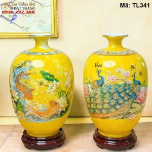 Bình Hút Tài Lộc Công Danh Phú Quý Dáng Cao - Mã TL341