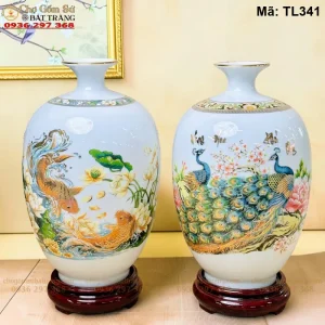 Bình Hút Tài Lộc Công Danh Phú Quý Dáng Cao - Mã TL341 - Ảnh 2