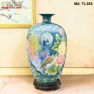 Bình Hút Tài Lộc Nhị Cảnh Công Danh Phú Quý – Thuận Buồm Xuôi Gió H50 - Mã TL353