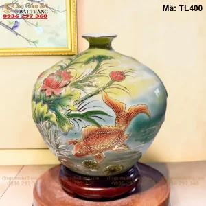 Bình Hút Tài Lộc Niên Niên Hữu Dư - Mã TL400