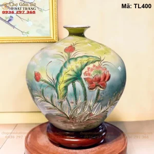 Bình Hút Tài Lộc Niên Niên Hữu Dư - Mã TL400 - Ảnh 2