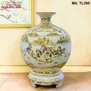 Bình Phong Thủy Nhị Cảnh Thuận Buồm Xuôi Gió – Công Danh Phú Quý H35 - Mã TL395 - Ảnh 2