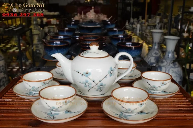 Chọn Bộ Ấm Chén Bát Tràng