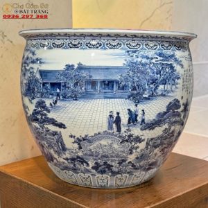 Thống gốm sứ cao hơn 1 mét